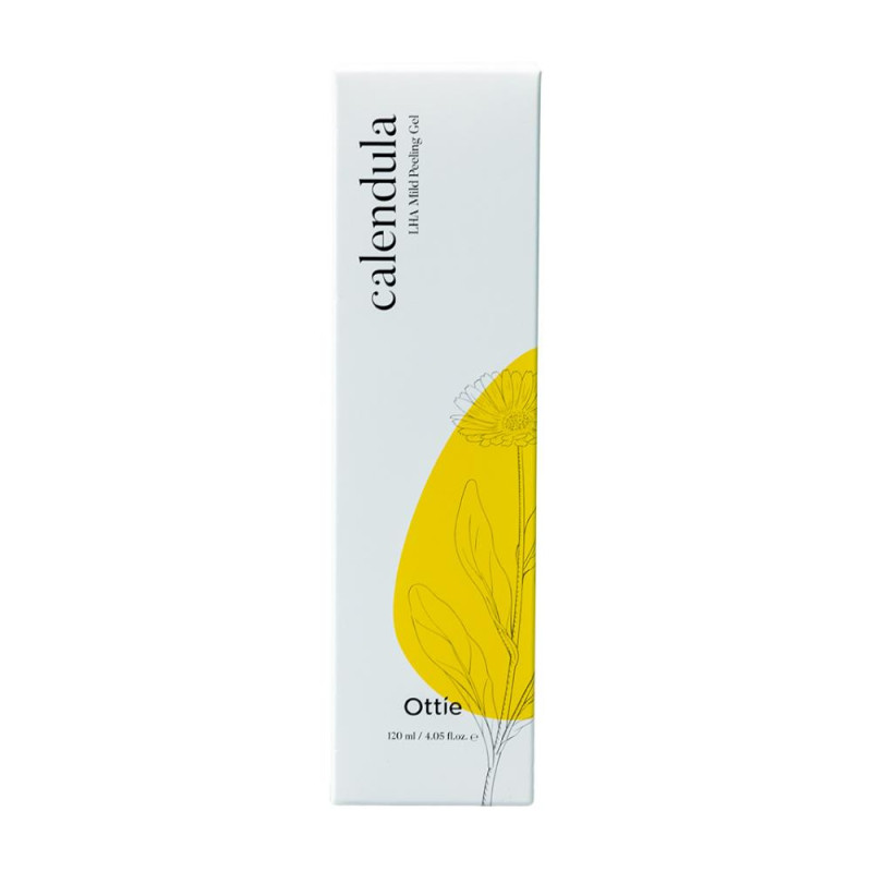 OTTIE Calendula LHA Mild Peeling Gel - peelingový gél s nechtíkom, 120 ml 3