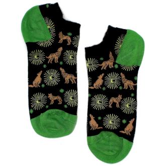 Bambusové ponožky Hop Hare Nízke - Polnočné Vlky