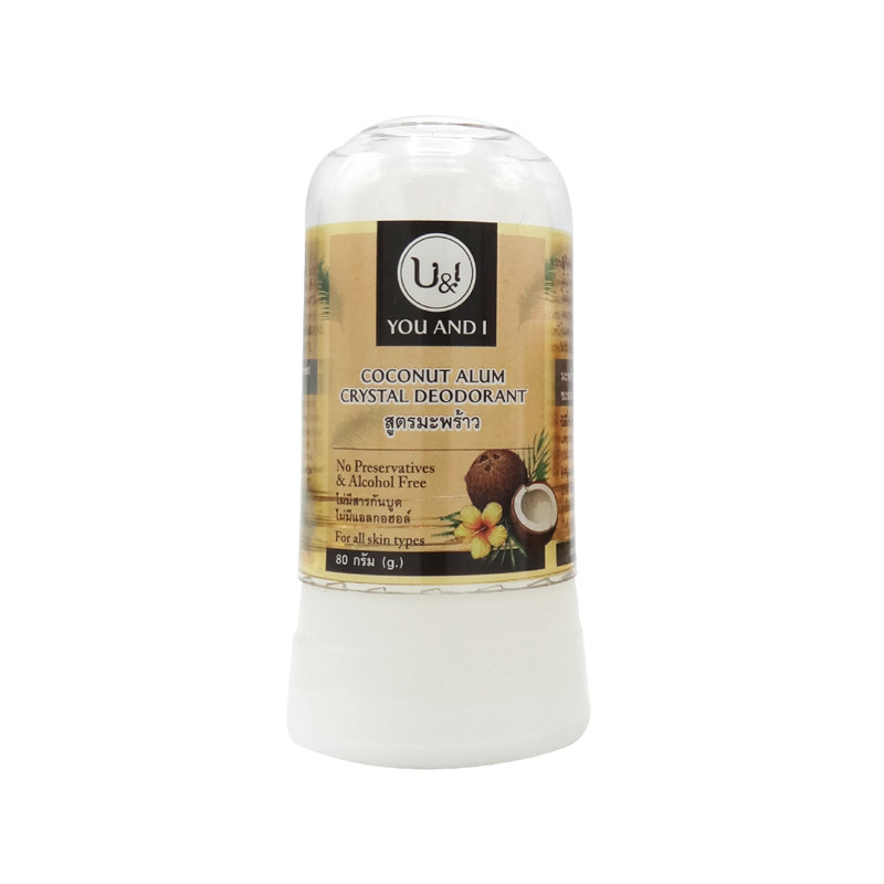 Prírodný kryštálový deodorant Kokos U&I | 45 g / 80 g 1