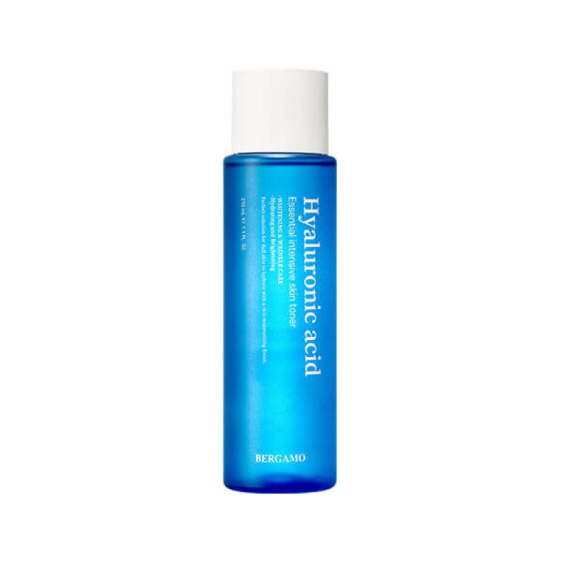 BERGAMO Intenzívny pleťový toner s kyselinou hyalurónovou, 210 ml