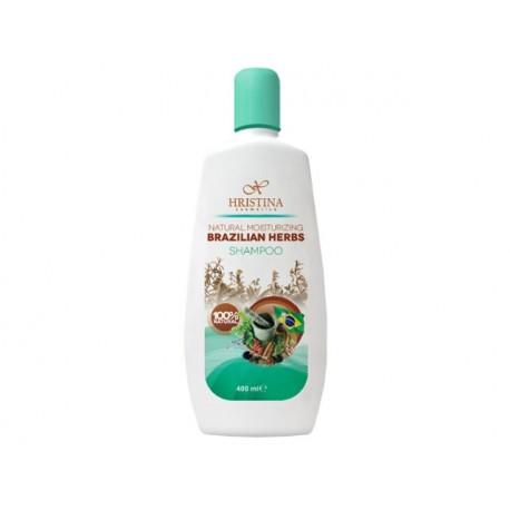 Šampón na vlasy s brazílskymi bylinkami, Hristina, 400 ml
