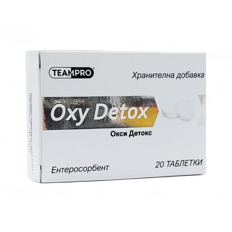 Oxy Detox, detox tela, Team Pro, 20 tabliet