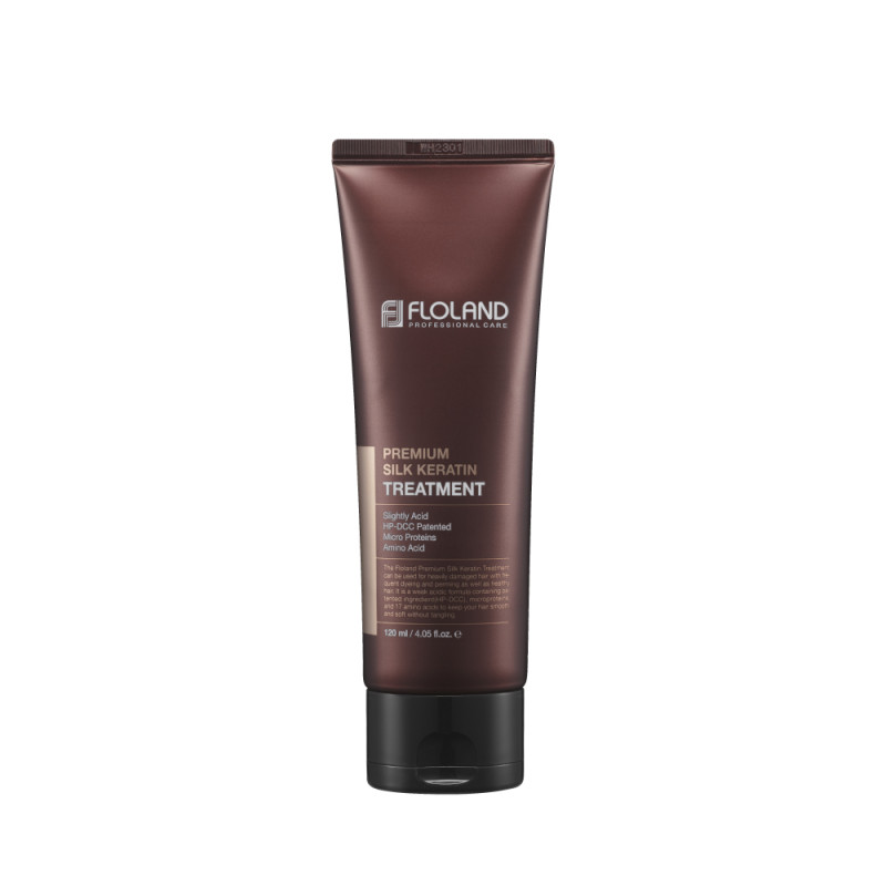 FLOLAND Premium Silk Keratin Treatment - keratínová kúra na vlasy, 120 / 530 ml