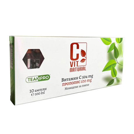 C Vit, tekutý vitamín S, Team Pro, 10liekoviek
