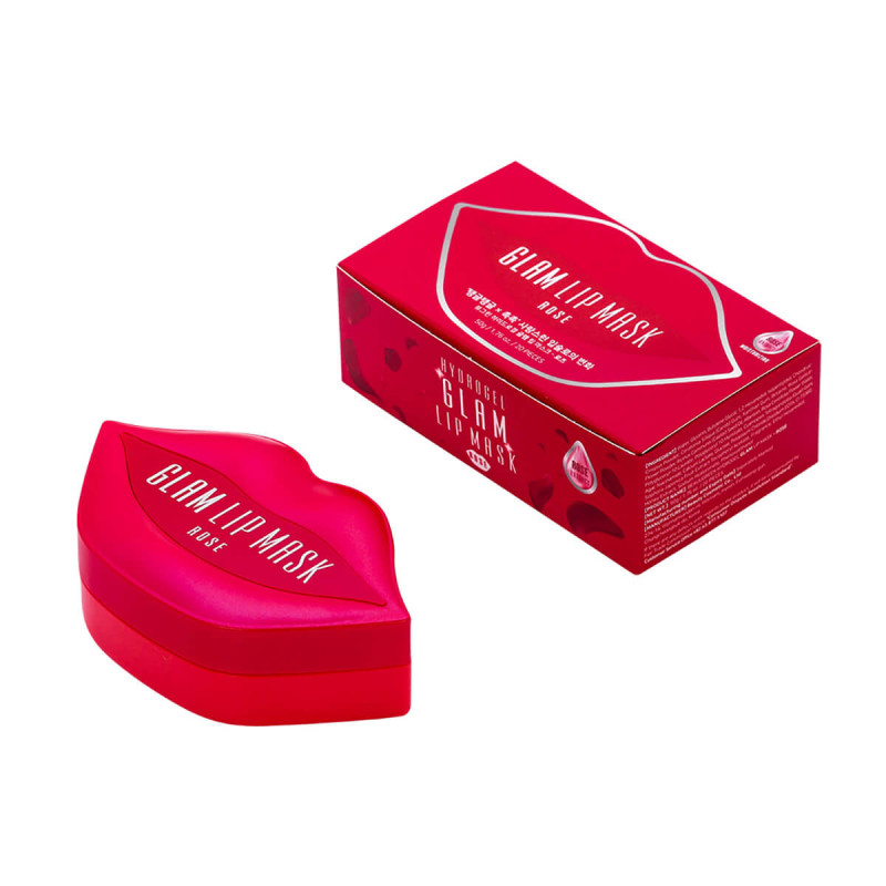 BEAUUGREEN Hydrogélová maska na pery Glam Rose, 20 ks. 1