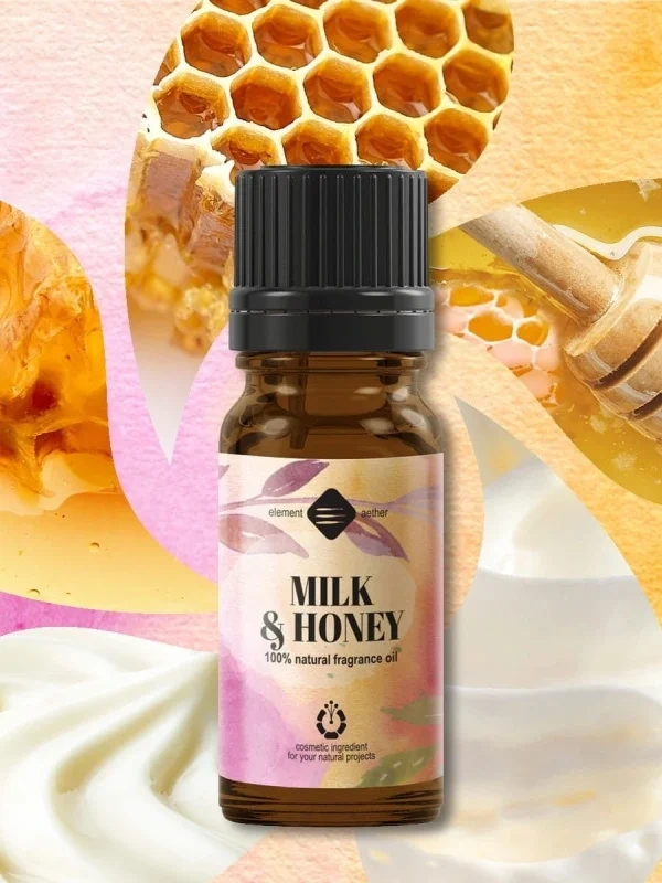 Mlieko a Med vonný olej – sladká prírodná vôňa do parfumov a kozmetiky 1