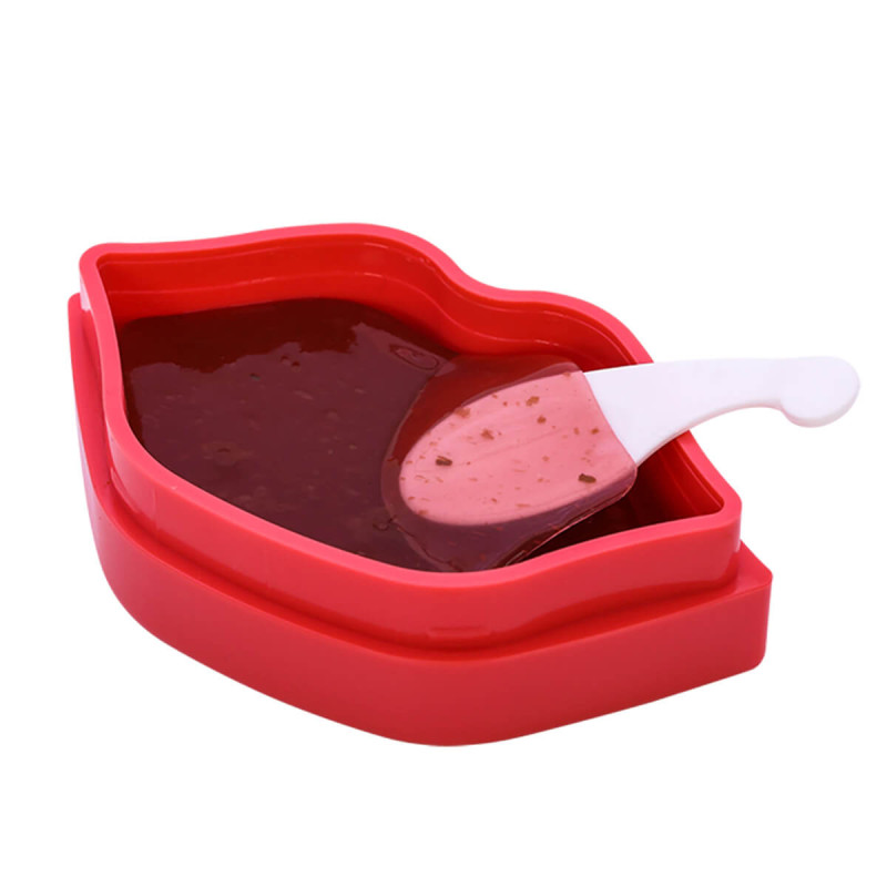 BEAUUGREEN Hydrogélová maska na pery Glam Rose, 20 ks. 2