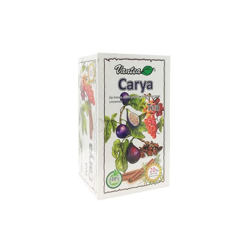 Carya, bylinkový a ovocný čaj, Vatea, 20 filtračných vrecúšok