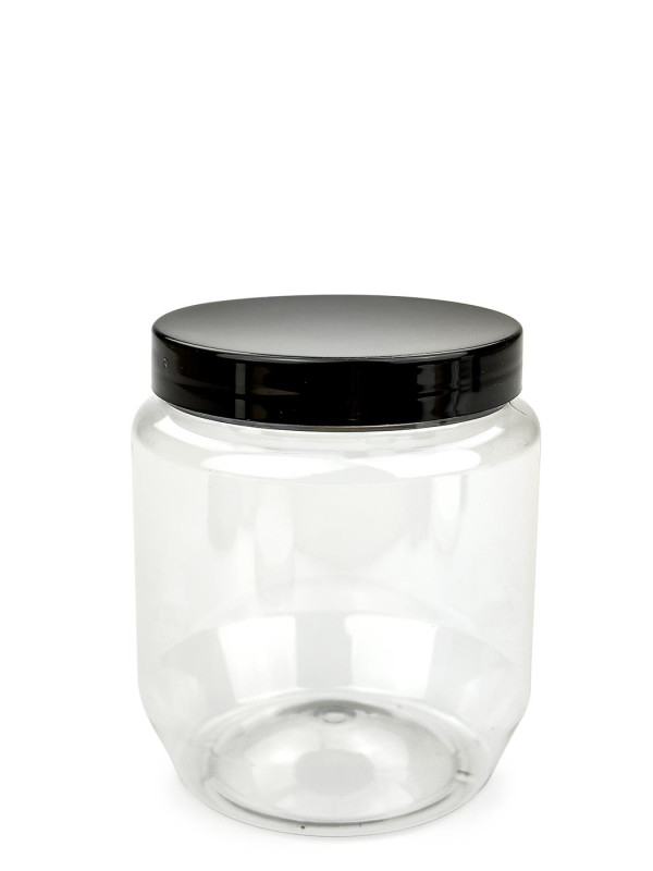 XXP 288/2548 ks PET dóza Klere 370 ml číra s plastovým skrutkovacím uzáverom biela 1