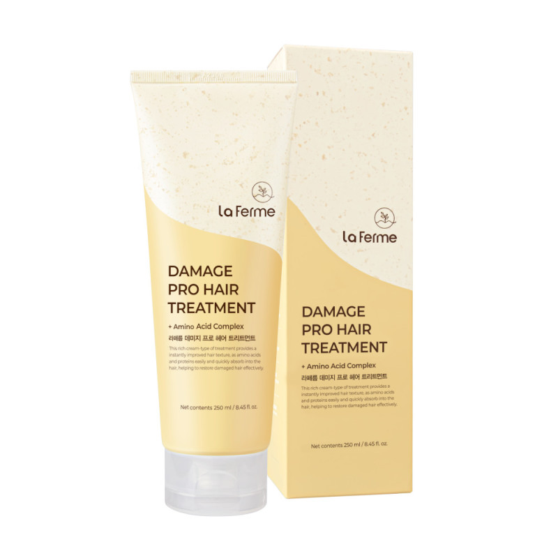 LA FERME DAMAGE PRO Hair Treatment -na poškodené vlasy, 250 ml