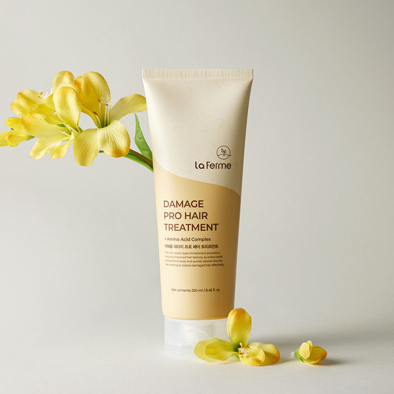 LA FERME DAMAGE PRO Hair Treatment -na poškodené vlasy, 250 ml 1